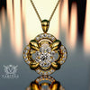 2.21ct Brilliant Cut Diamond Gold Necklace - 03NN06